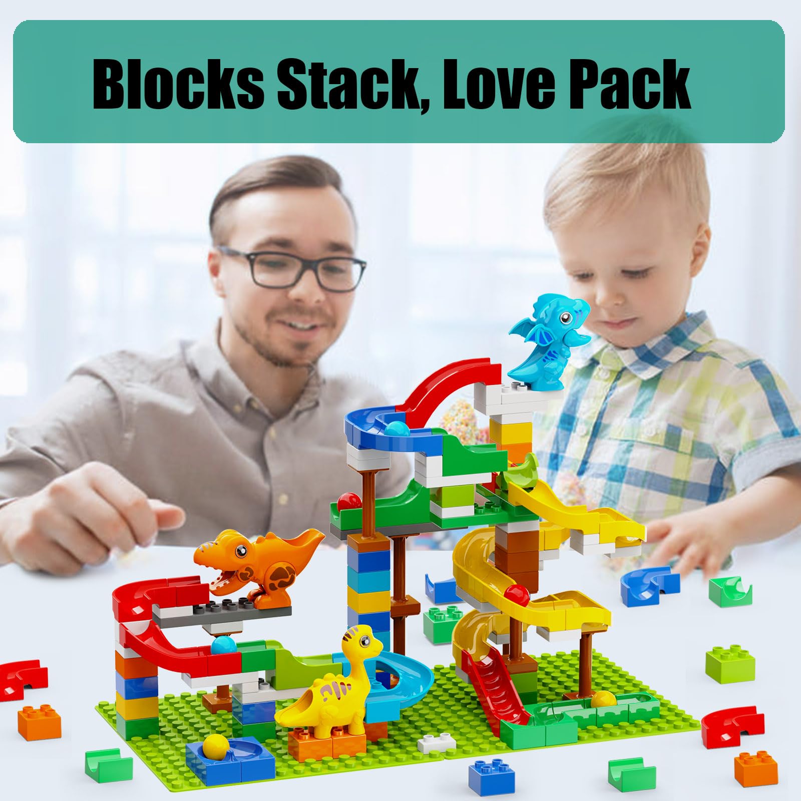 Klobroz 127-piece set supports solo or group building fun