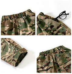 Klocerg army costume camouflage set, stylish look boosts confidence in pretend drills.