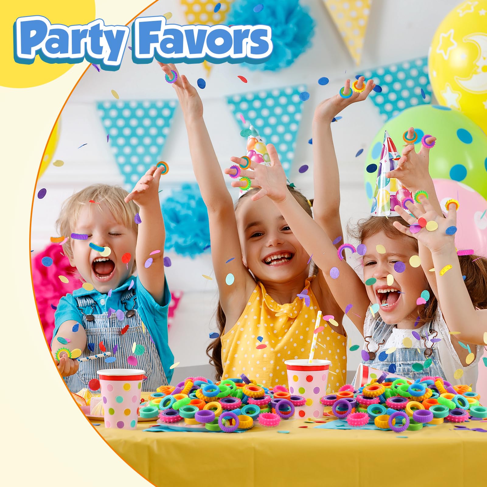 KLT party favors bulk set ideal for birthday goodie bags and events.