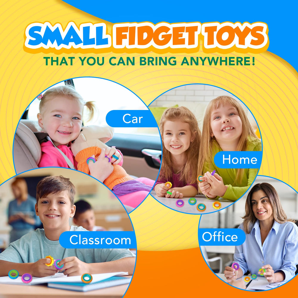 KLT quiet stress toys stay discreet during lessons and travel.