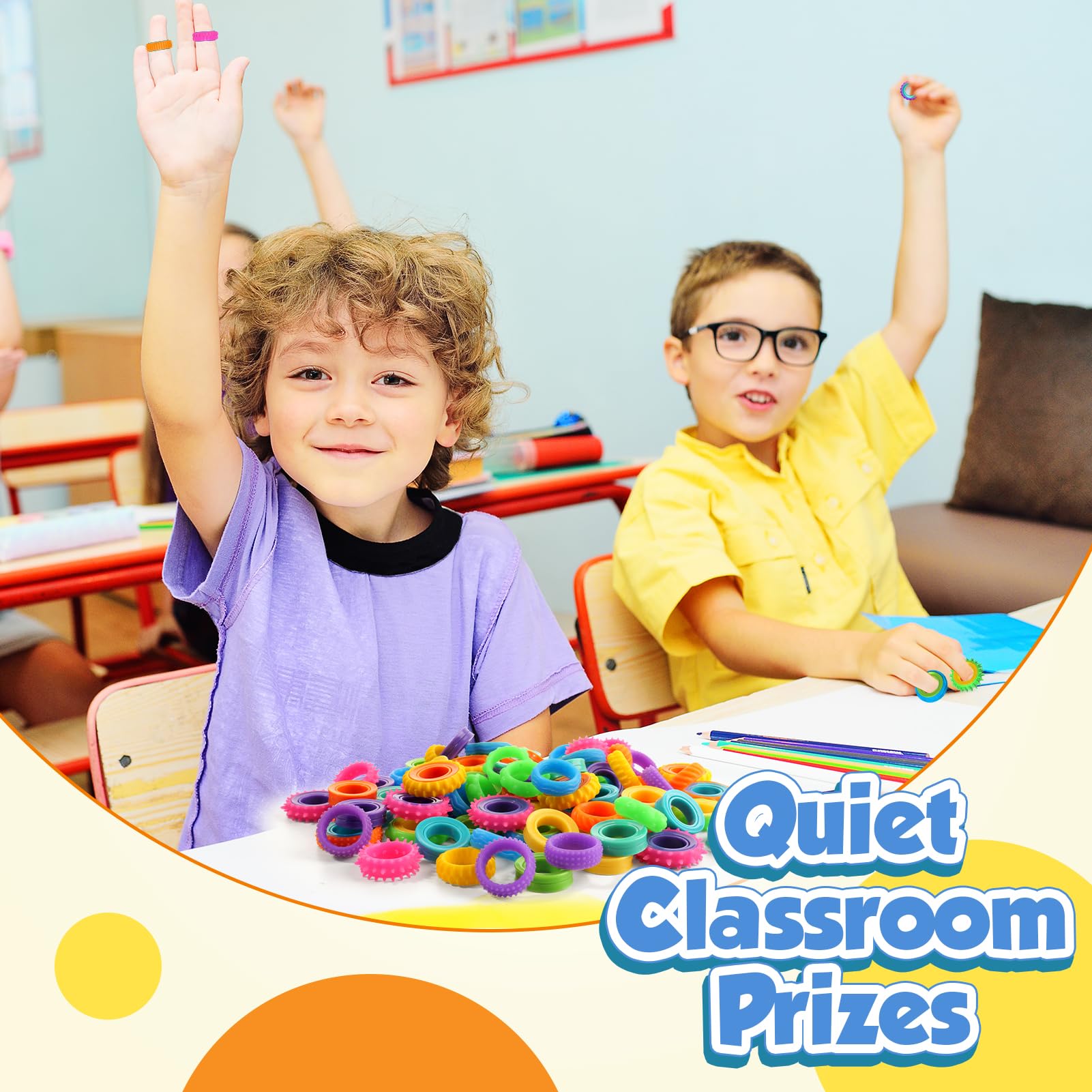 KLT quiet toy classroom prize shows discreet, distraction-free fun for learners.