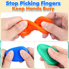KLT soft worry stones provide discreet tactile engagement during study.