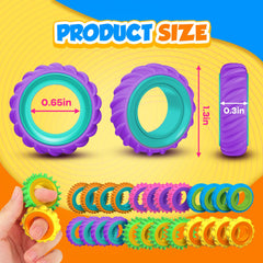 KLT soft silicone rings with smooth edges for gentle handling.