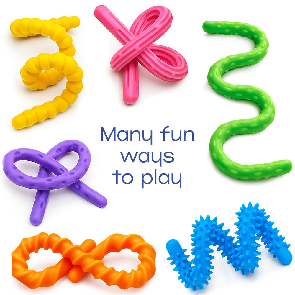 KLT silicone fidget sticks with rounded edges ensure safe use