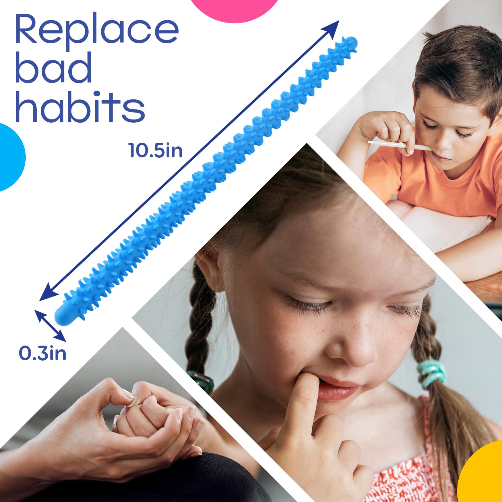 KLT pocket-sized sensory sticks fit easily in bags for travel