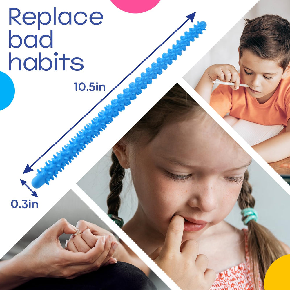 KLT pocket-sized sensory sticks fit easily in bags for travel