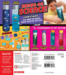 Klutz Discovery Bottles hoop challenge supports eye-hand coordination during play