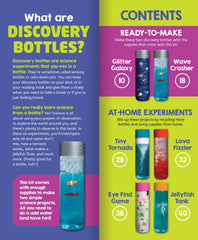 Klutz Discovery Bottles leak-proof caps ensure safe, spill-free exploration