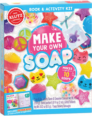 Klutz Make Your Own Soap molds for crafting playful, personalized bar shapes.