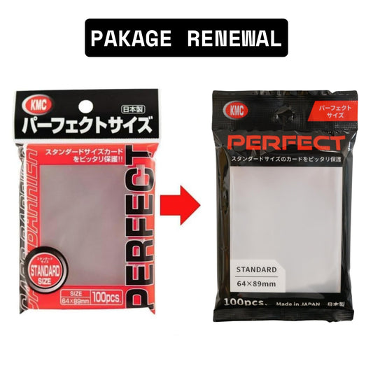 Packaging view of the KMC barrier pack designed for organized card protection.
