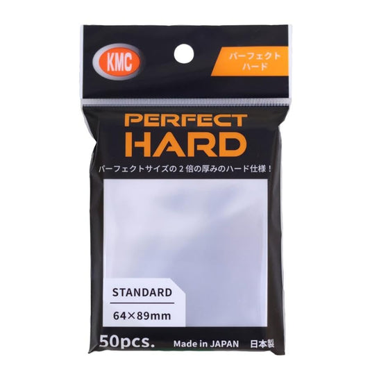 KMC Card Barrier Sleeve Perfect Hard edge detail showing rigid protection for cards.