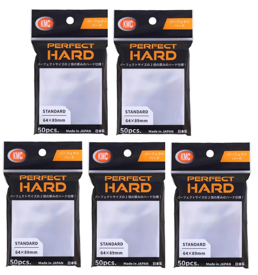 KMC Card Barrier Sleeve Perfect Hard from Japan protects cards during daily use.
