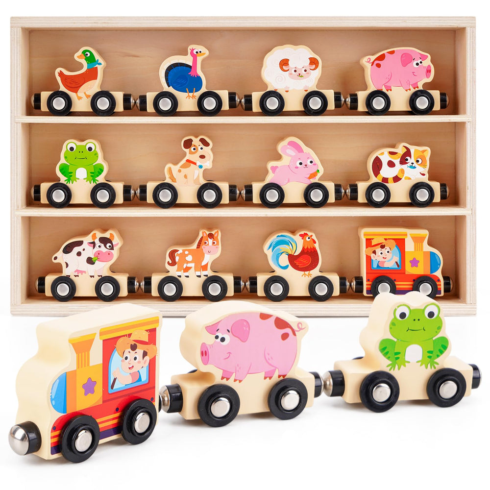 KMTJT toddlers engaging with the train to build focus