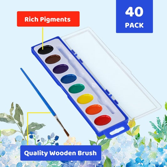 KMLYDGS eight-color color pack showing vibrant hues for kids.