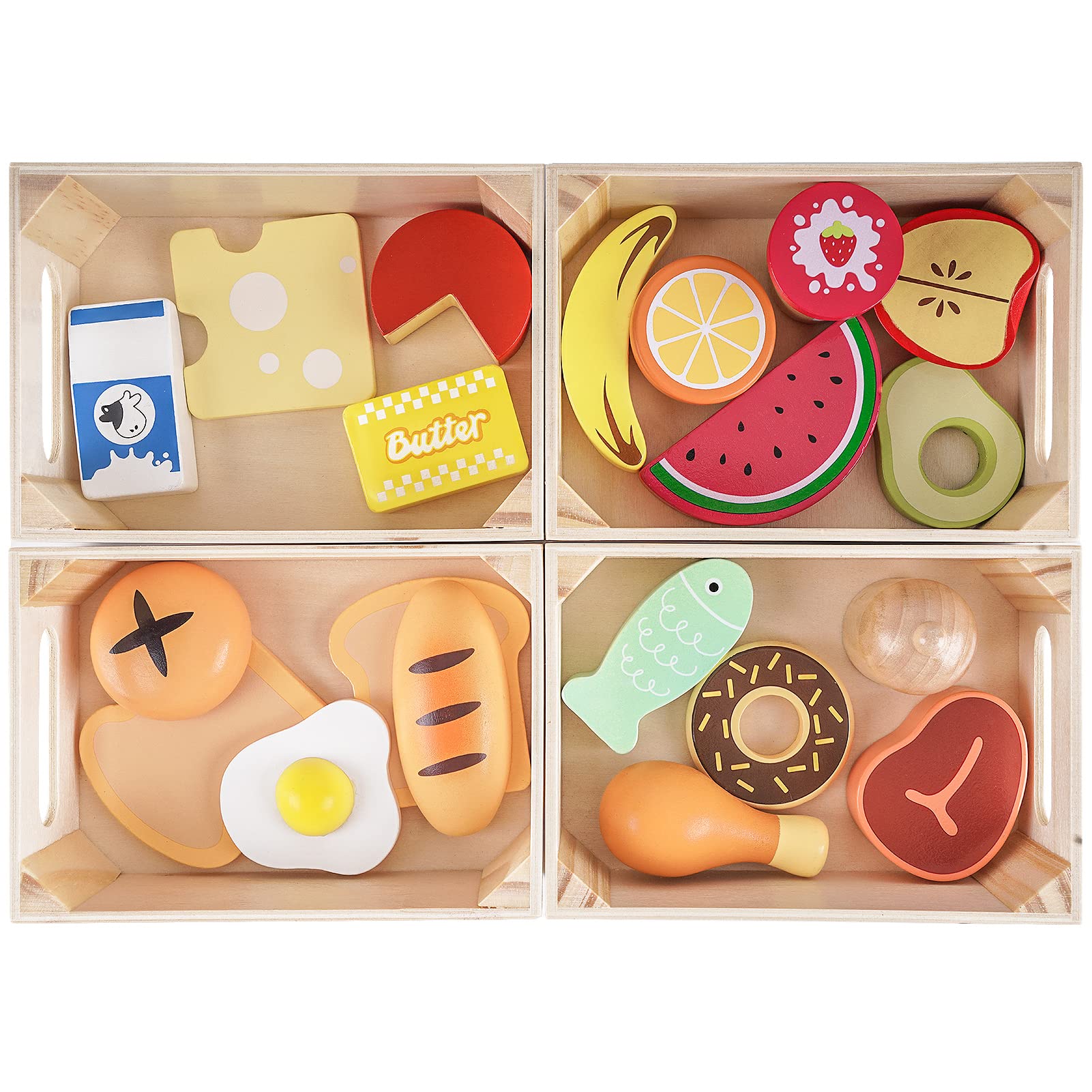 KMTJT Food Groups watermelon slice for imaginative play and color recognition