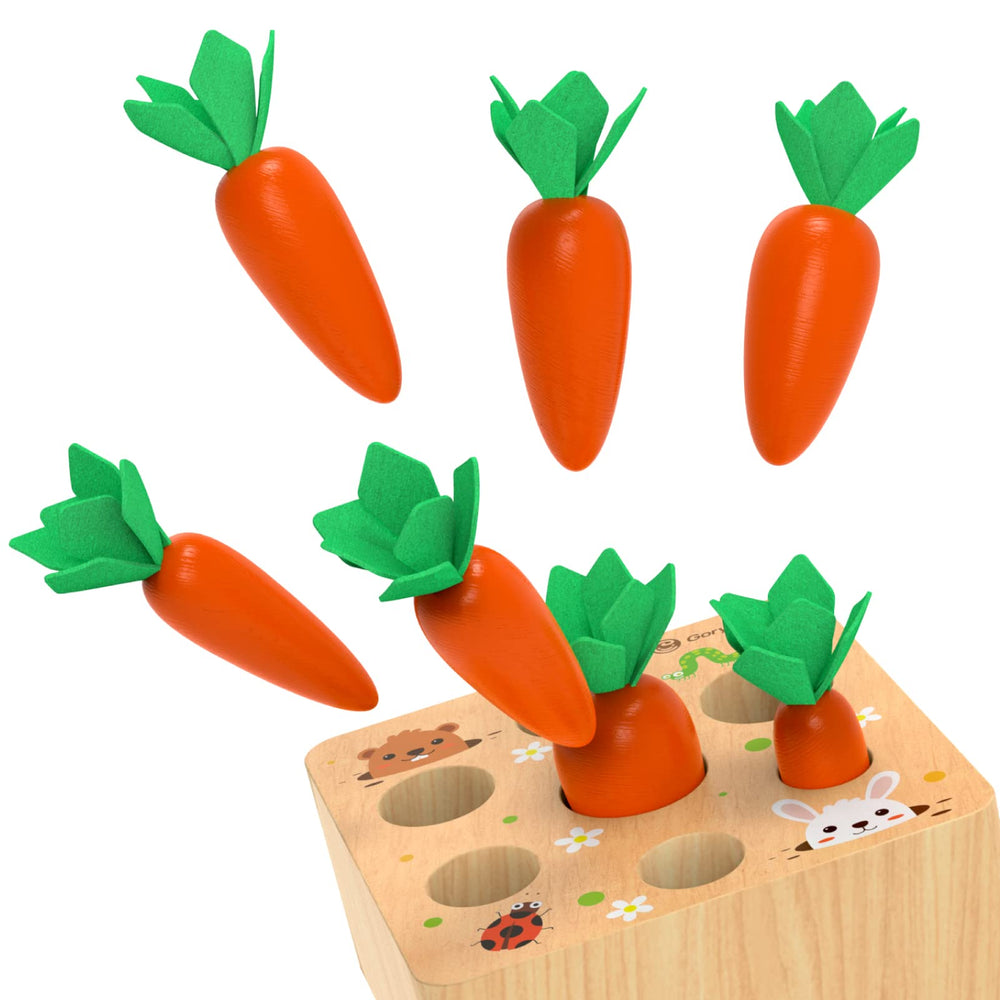KMTJT gift-ready wooden toy for babies 6-12 months