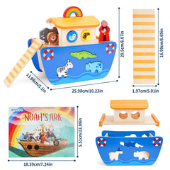 KMTJT Noah's Ark Bible story book supports storytelling and early language.