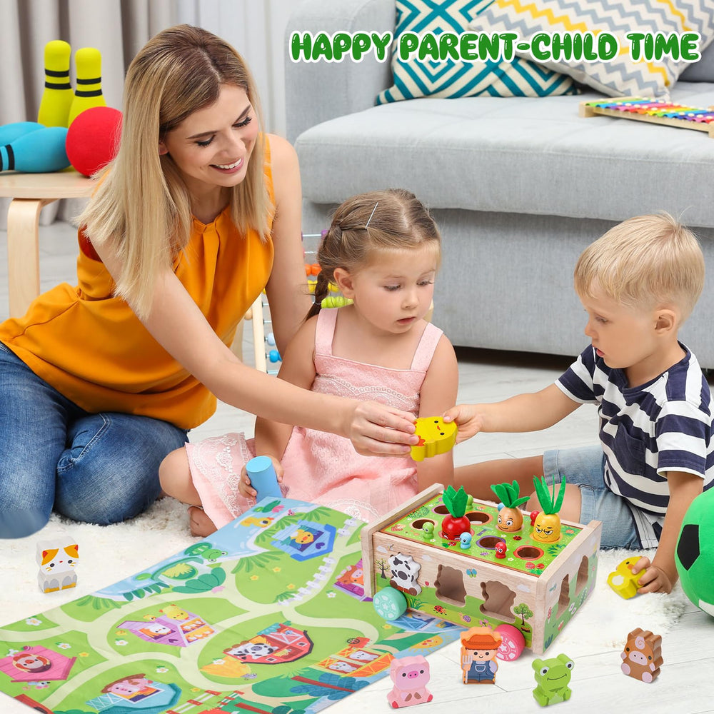 KMTJT animal blocks foster language development and narrative play in toddler adventures