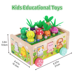 KMTJT worm figures promote tactile play and shape recognition.