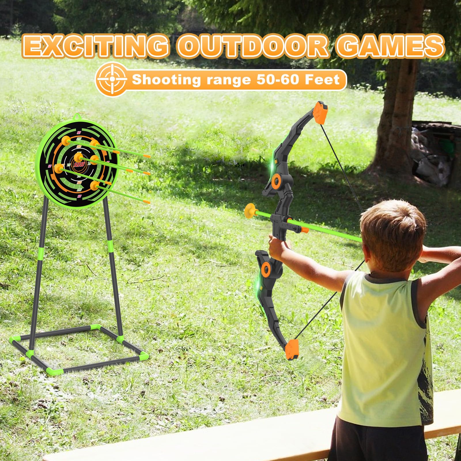 Kmuxilal comfortable grip bow designed for kids ages 4-12.