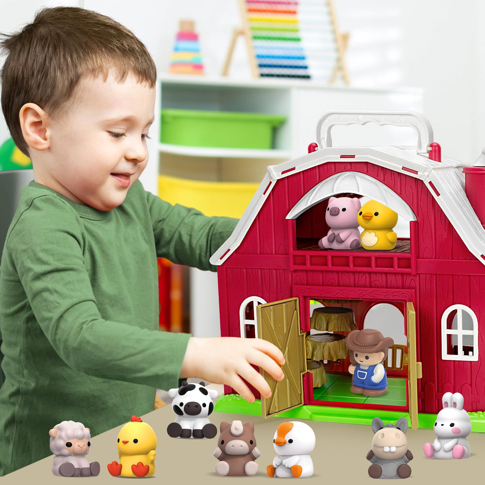 KMUYSL pig figure image: small-hand friendly for fine motor activity