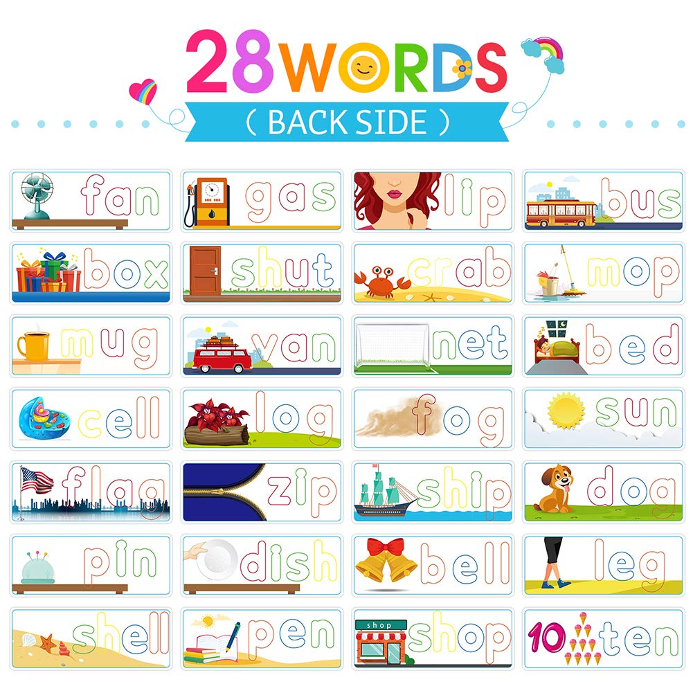 KMUYSL CVC word cards encourage cooperative play and social learning in small groups.