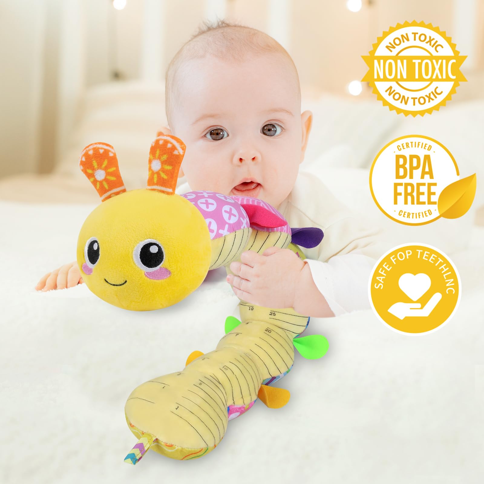 KMUYSL infant toy designed for 0-12 months soothing and learning.