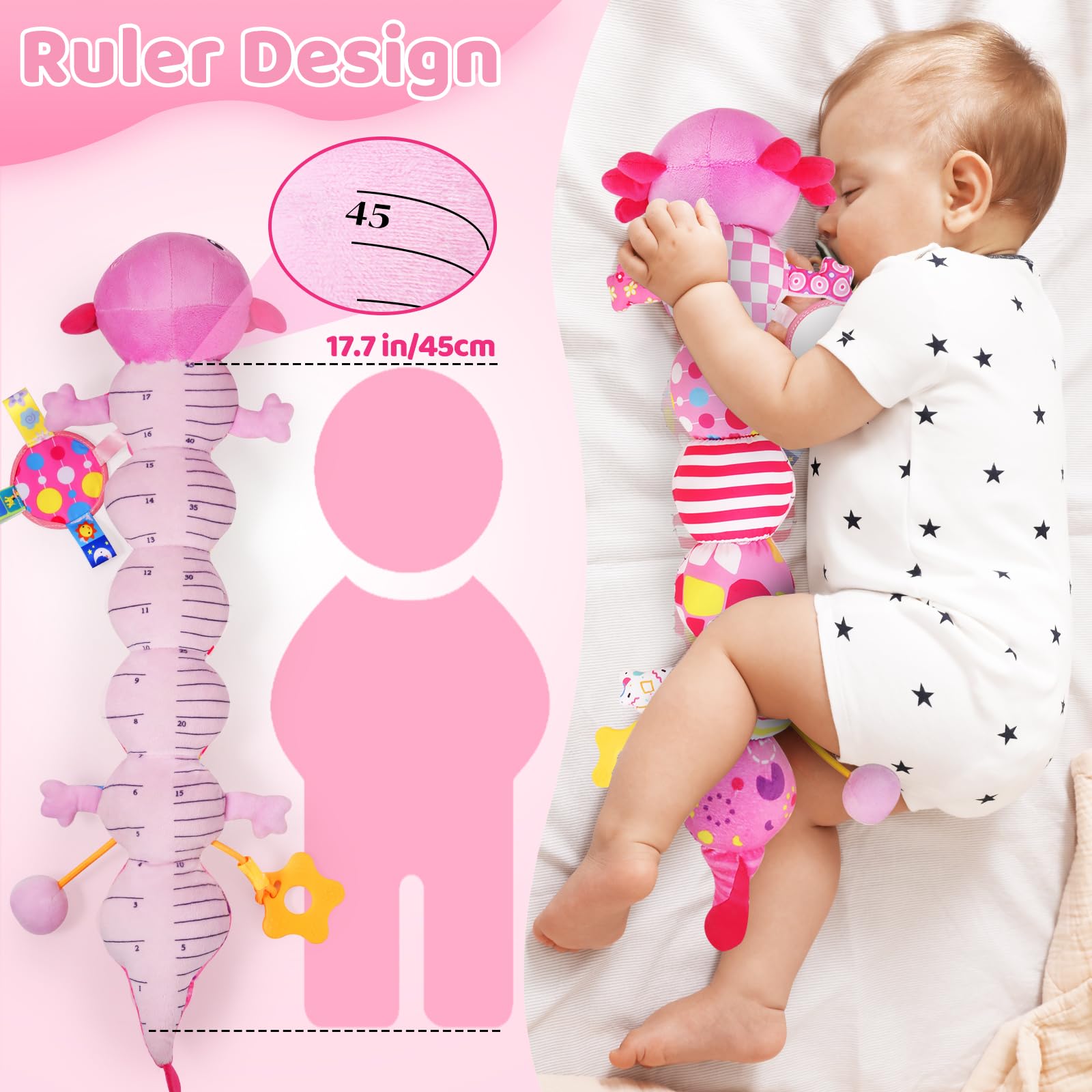 KMUYSL montessori-inspired axolotl toy for babies
