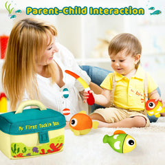 KMUYSL sensory playset supports visual and auditory stimulation during tummy time and play.