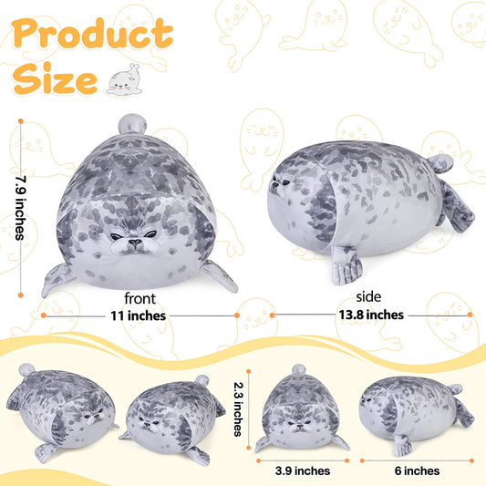 KMUYSL plush seals with gentle textures ideal for babies and toddlers to cuddle.