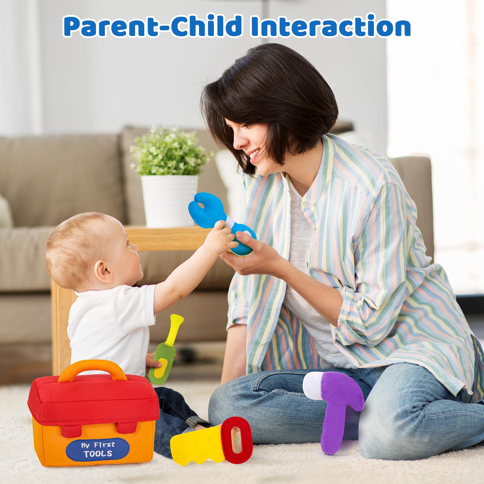KMUYSL soft plush materials are safe and durable for babies
