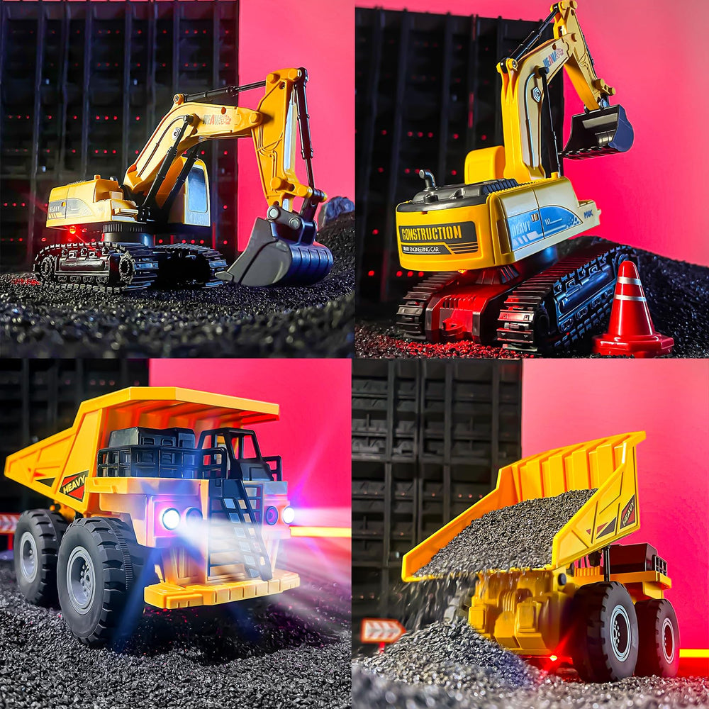 KNACKTOYZ RC Vehicle lights and sound enhance immersive playtime