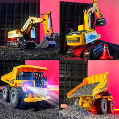 KNACKTOYZ RC Vehicle lights and sound enhance immersive playtime