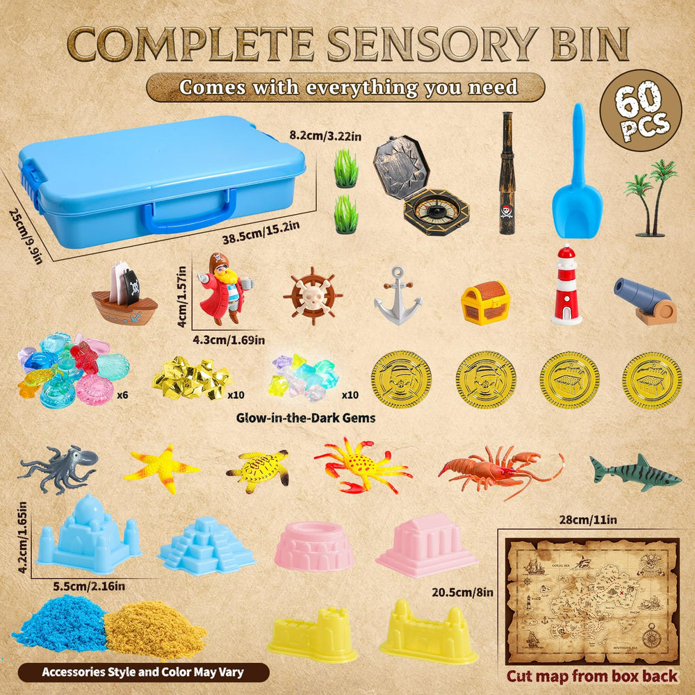 KNASON pirate accessories enable hands-on storytelling and cooperative pretend adventures