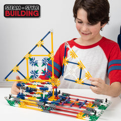 K'NEX 70-model building set movable parts enabling working vehicles and mechanisms