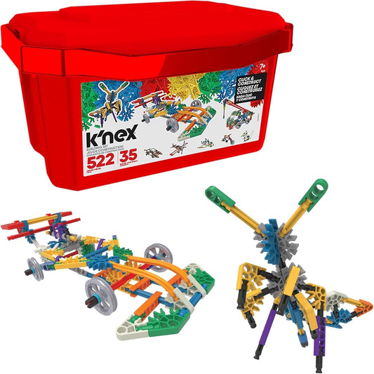 K'NEX Click and Construct 522-piece set for creative building sessions.