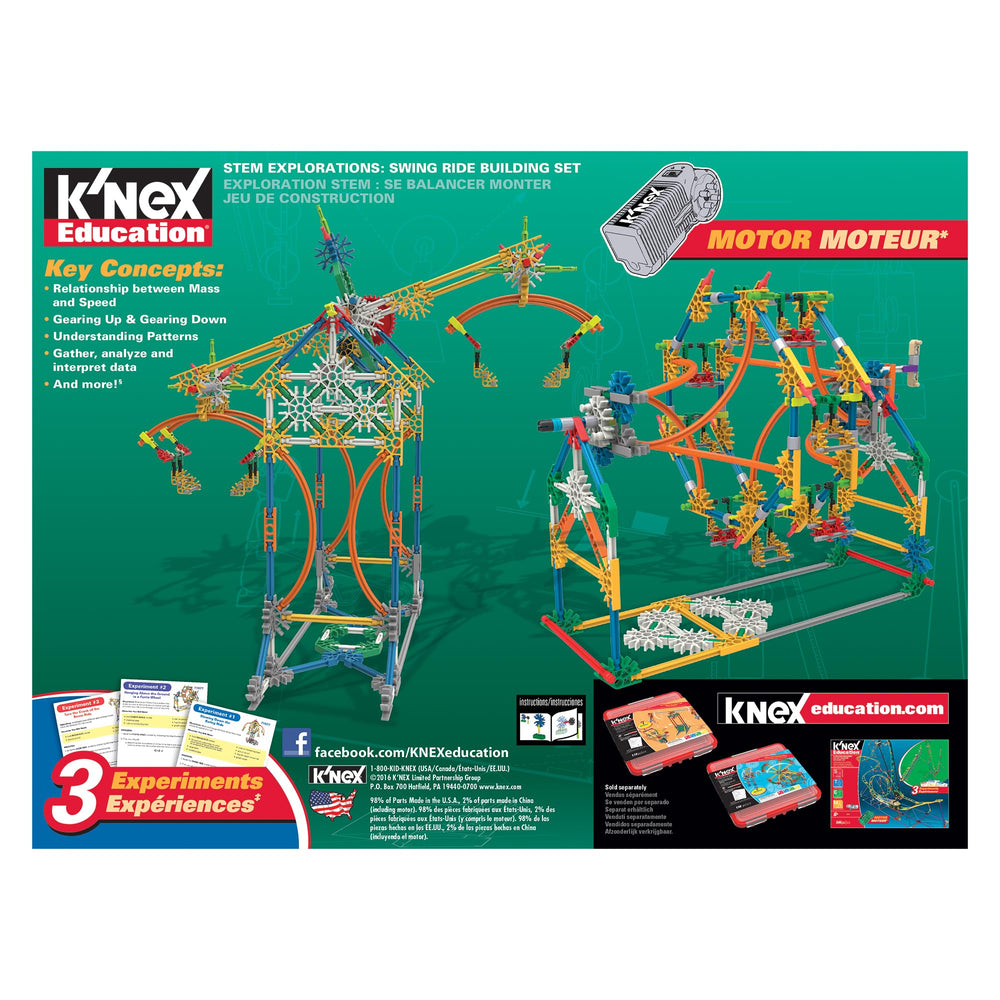 K'NEX Experiment guide and lesson plans for STEAM classroom use.