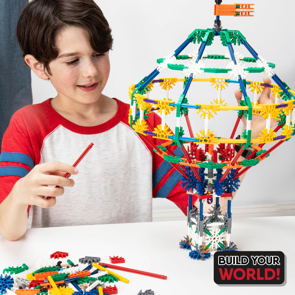 K'NEX instruction booklet with 70 model ideas to spark imagination