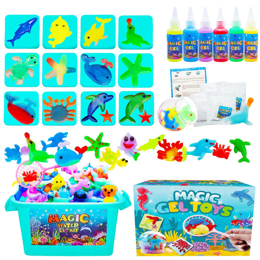 Knfdnbda Ocean Magic color gel bottles enable vibrant craft projects