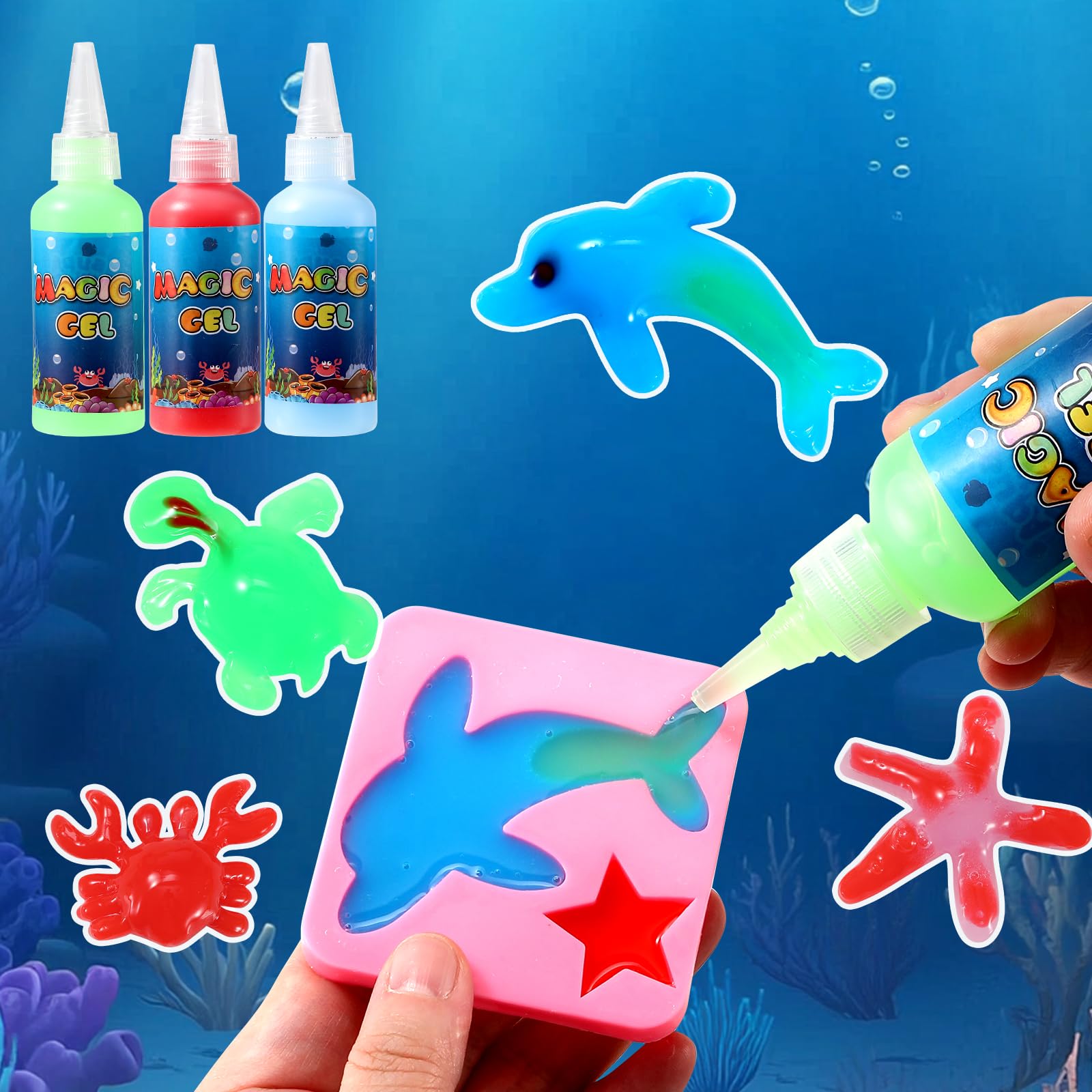 Knfdnbda Ocean Magic scenic bottle adds ocean ambience to crafts