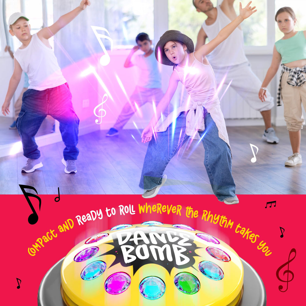 KNUCKLHEAD Dance Bomb Button showcases five 30-second songs.