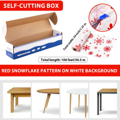 Kochorie 100 ft by 54 in table cover ready for large parties