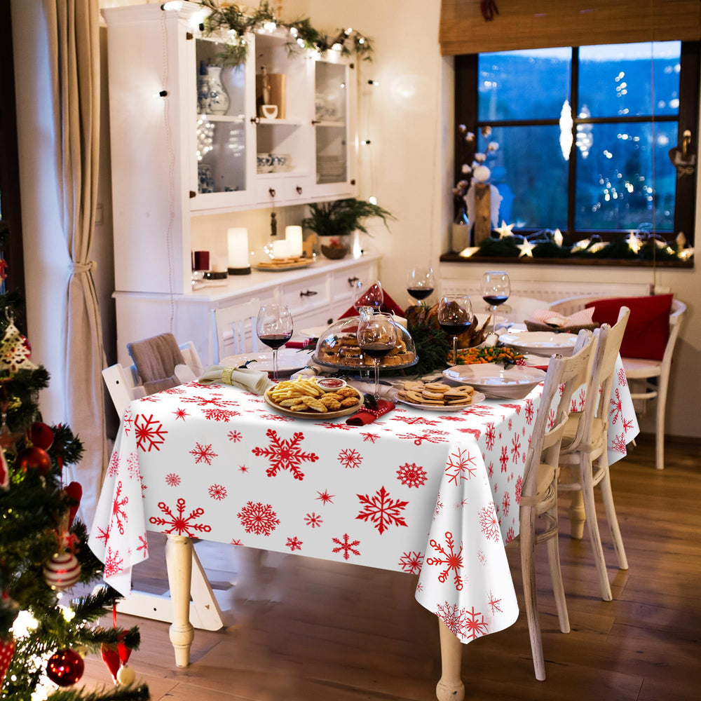 Kochorie snowflake backdrop for festive photo setup