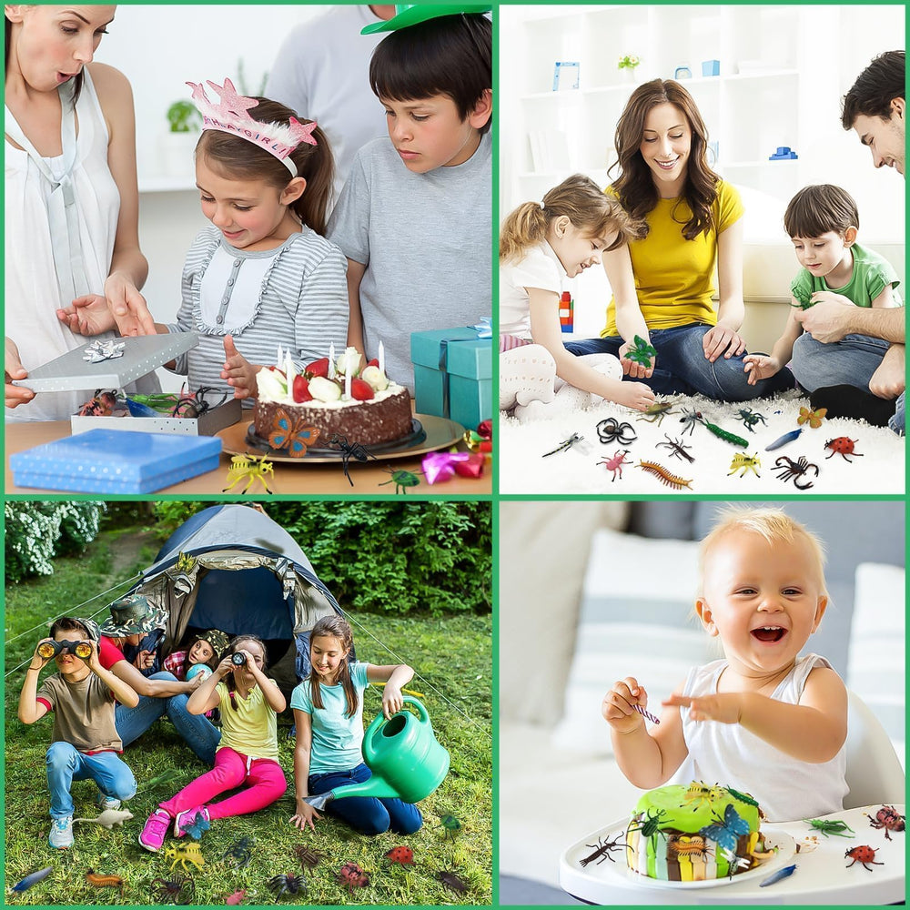 Kockuu fake bug set longicorn beetle toy for tactile play sessions