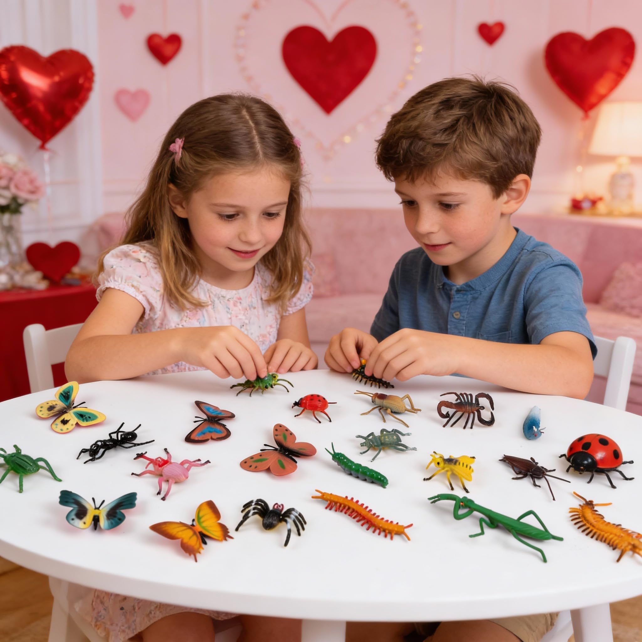 Kockuu fake bug set mantis toy for hands-on exploration and pretend play