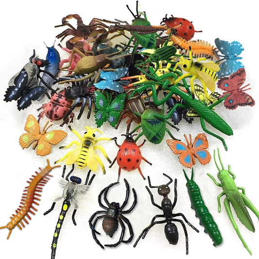 Kockuu fake bug set scorpion toy for Halloween and classroom demos