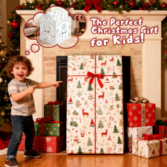 Kockuu Gingerbread Cardboard House makes a unique holiday gift idea