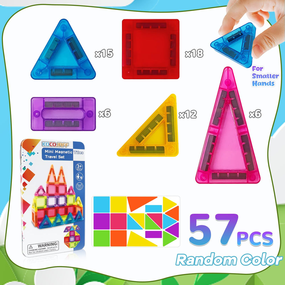 Kocojrff kids creative tiles playset for constructive playtime.