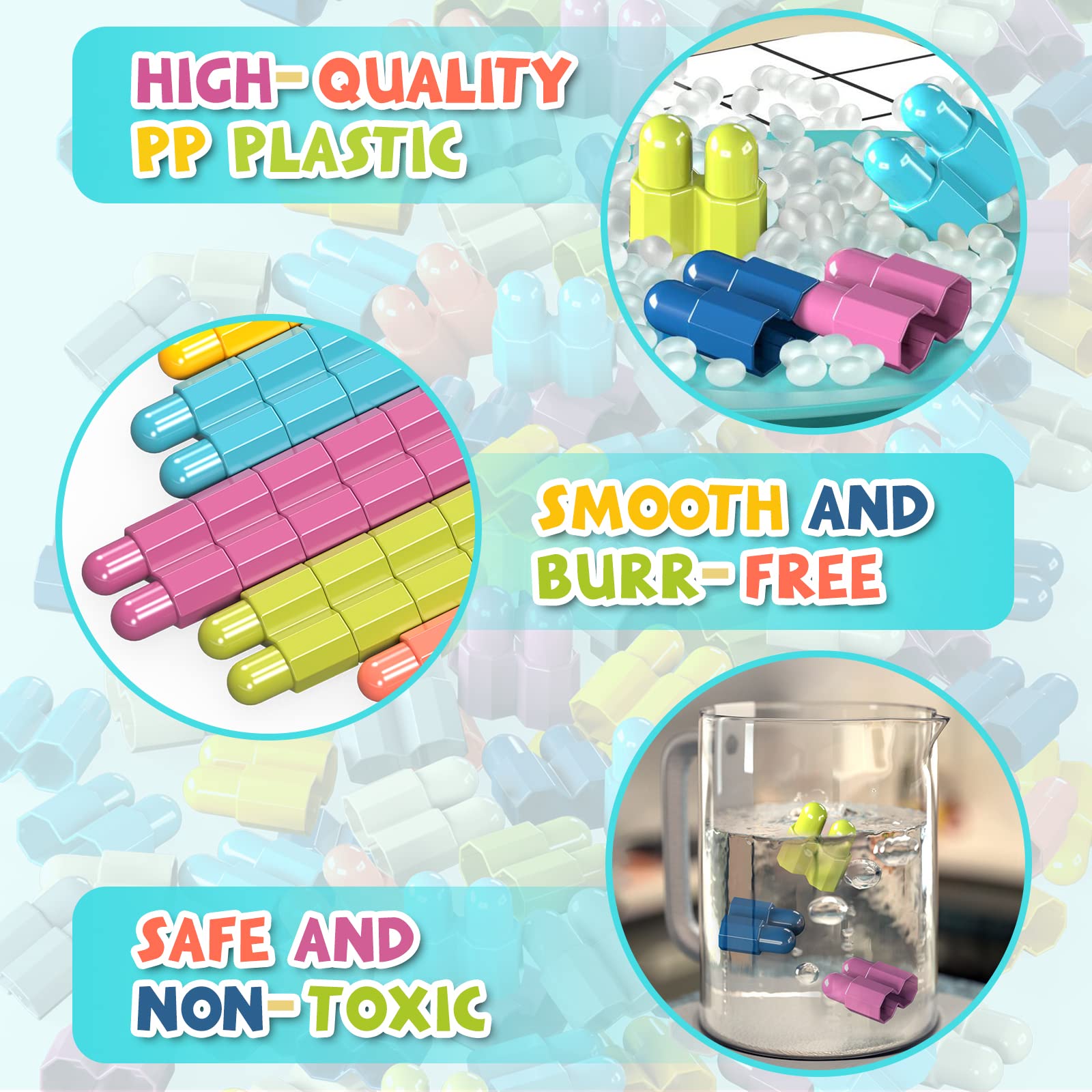 KODATEK 961 Pcs storage bag keeps blocks organized after playtime