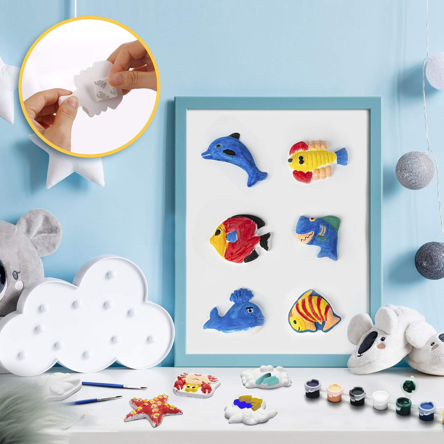 KODATEK kids creative project promotes hands-on learning and shared family art time.